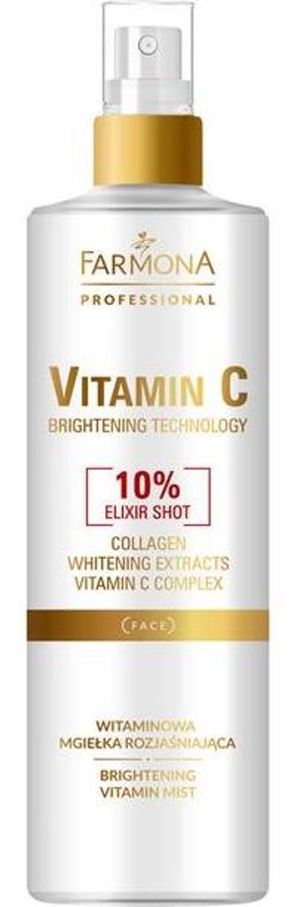 Farmona | Strahlendes Gesichtsspray - 200 ml - Frischer Zitrusduft - Mit Kollagen - Für Jeden Hauttyp