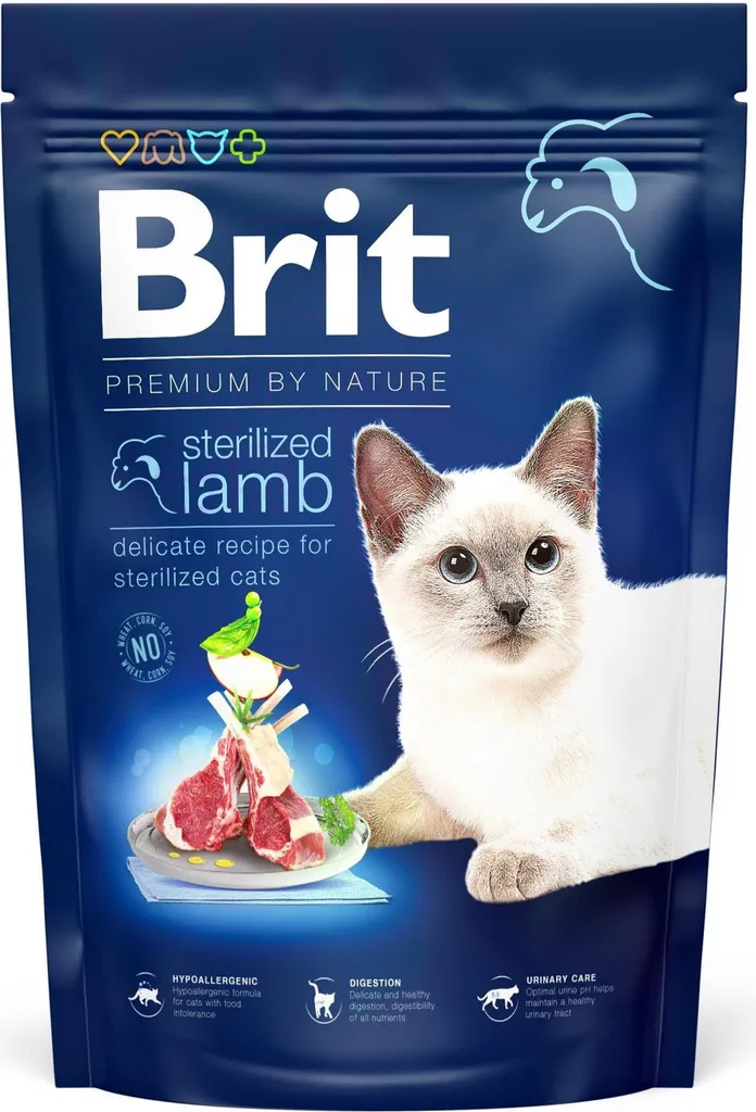 Analisi Brit Premium by Nature Cat Sterilized Agnello 1,5 kg - Opinioni
