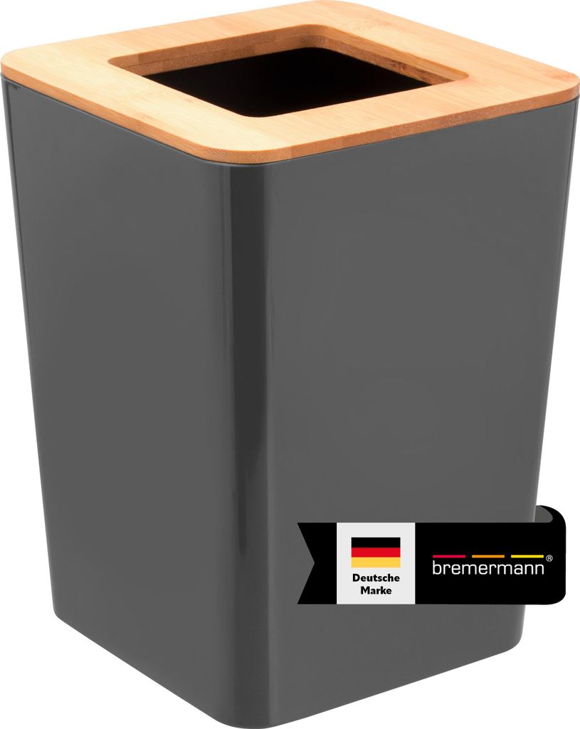 bremermann Kosmetikeimer CALVI aus Bambus und Kunststoff | Produktbild 