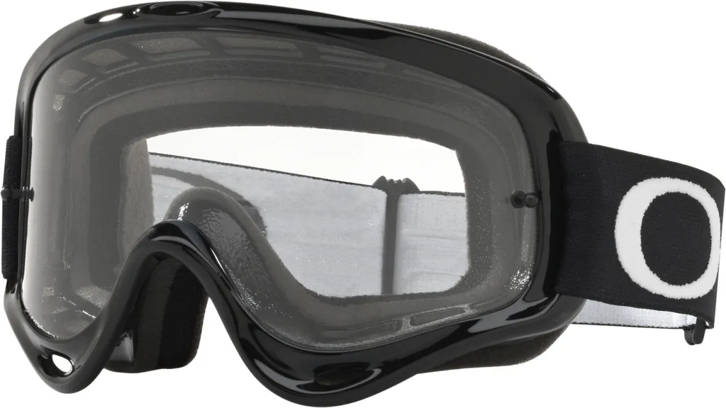 Lunettes de cross anti-buée Oakley O-Frame Jet Black avec mousse triple