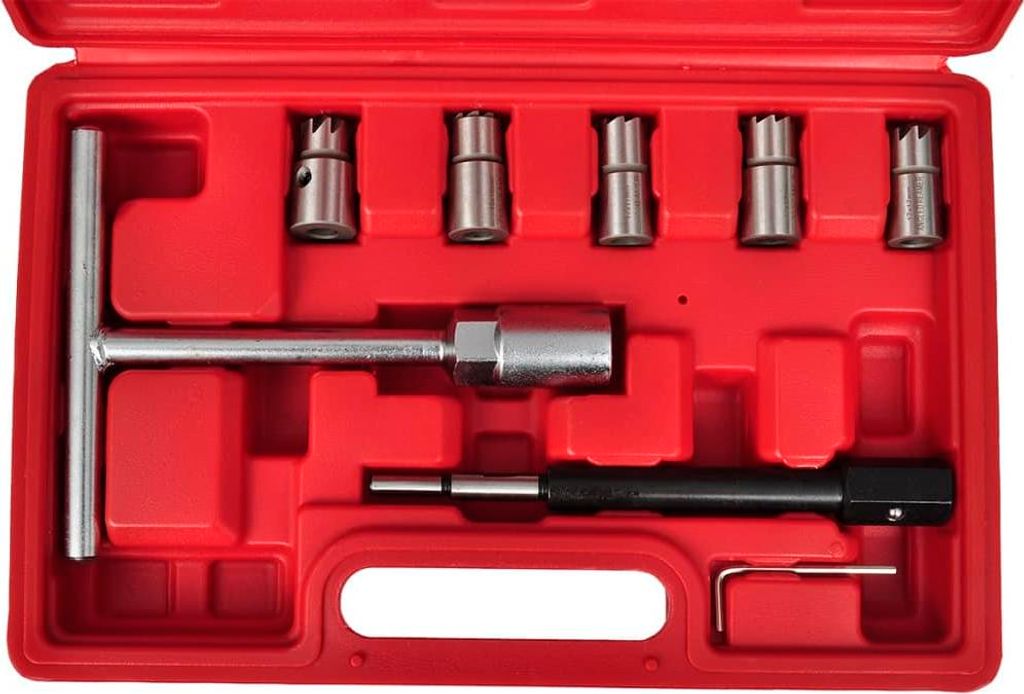 vidaXL 7-tlg. REINIGUNGSSET FÜR DIESEL-INJEKTOREN