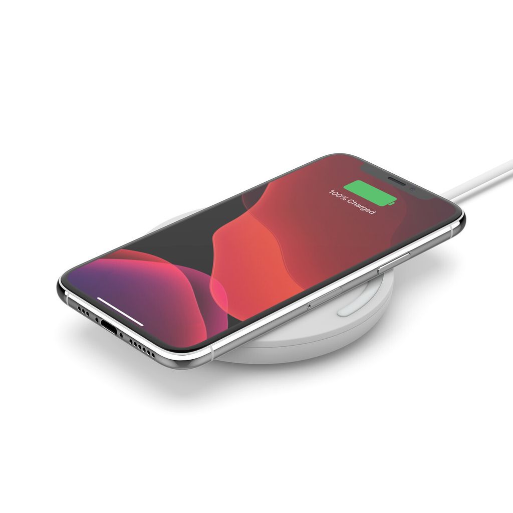 Belkin Wireless Charging Pad 10W Micro-USB Kab.ohne Netzteil,weiß
