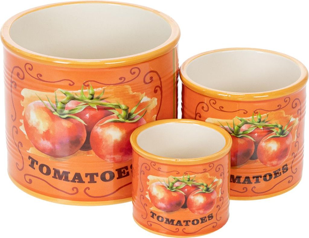 Keramik Blumengefäße Retro Vintage Deko für Küche und Produktbild 