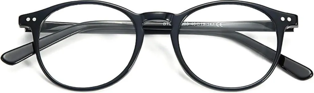Occhiali Tondi Retrò Vintage - Montatura Unisex Alta Qualità Nerd