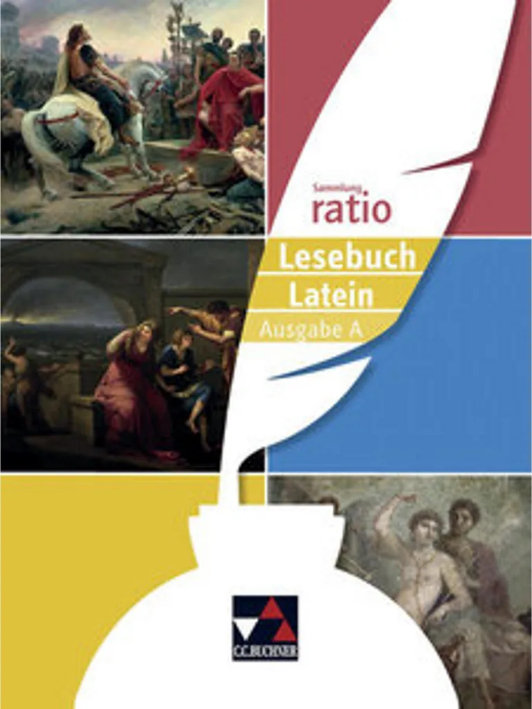 Ratio Lesebuch Latein Ausgabe A avec textes annotés et lexique latin