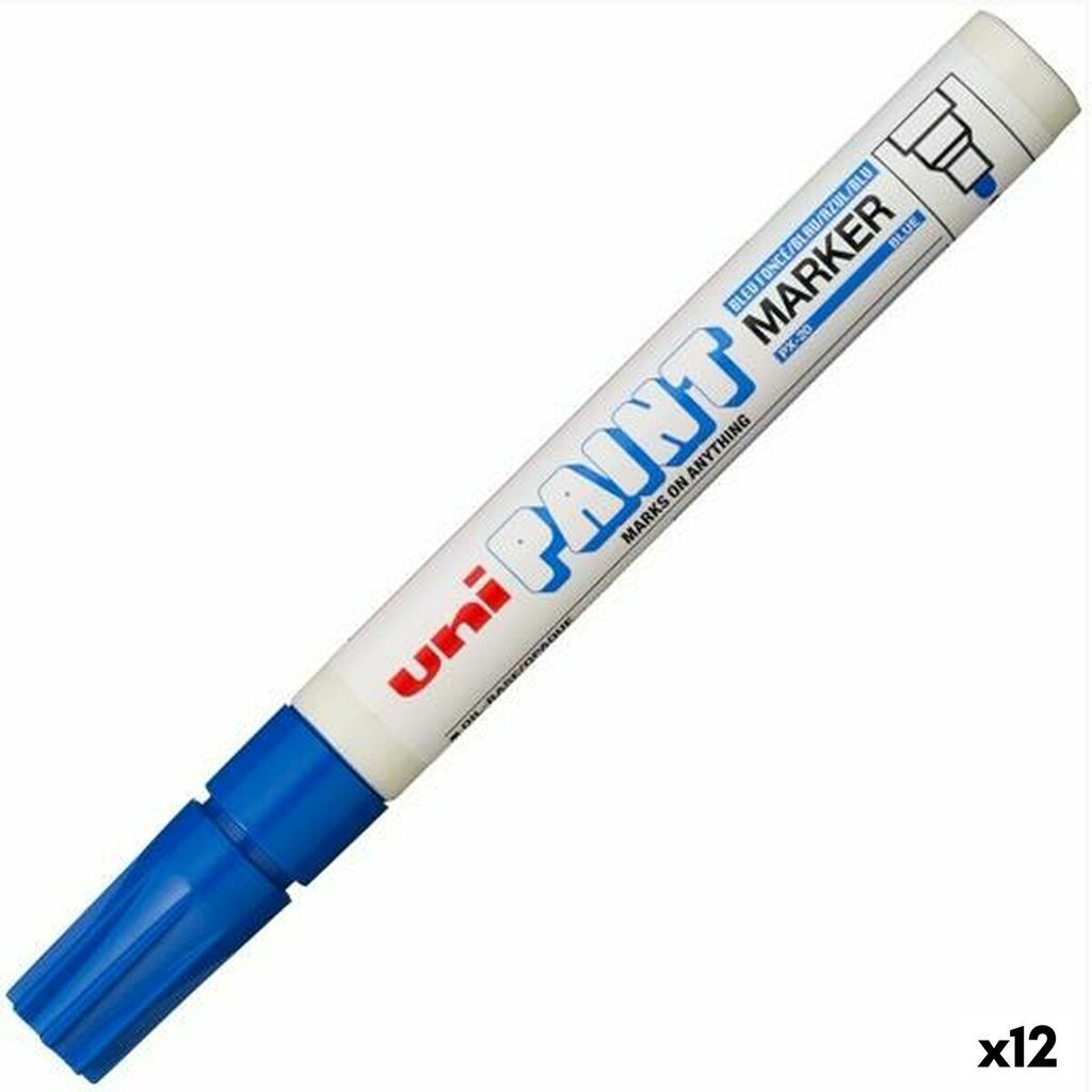 Uni-Ball Paint PX-20, Blau, Mehrfarbig, 1 Farben, Fein / Produktbild 