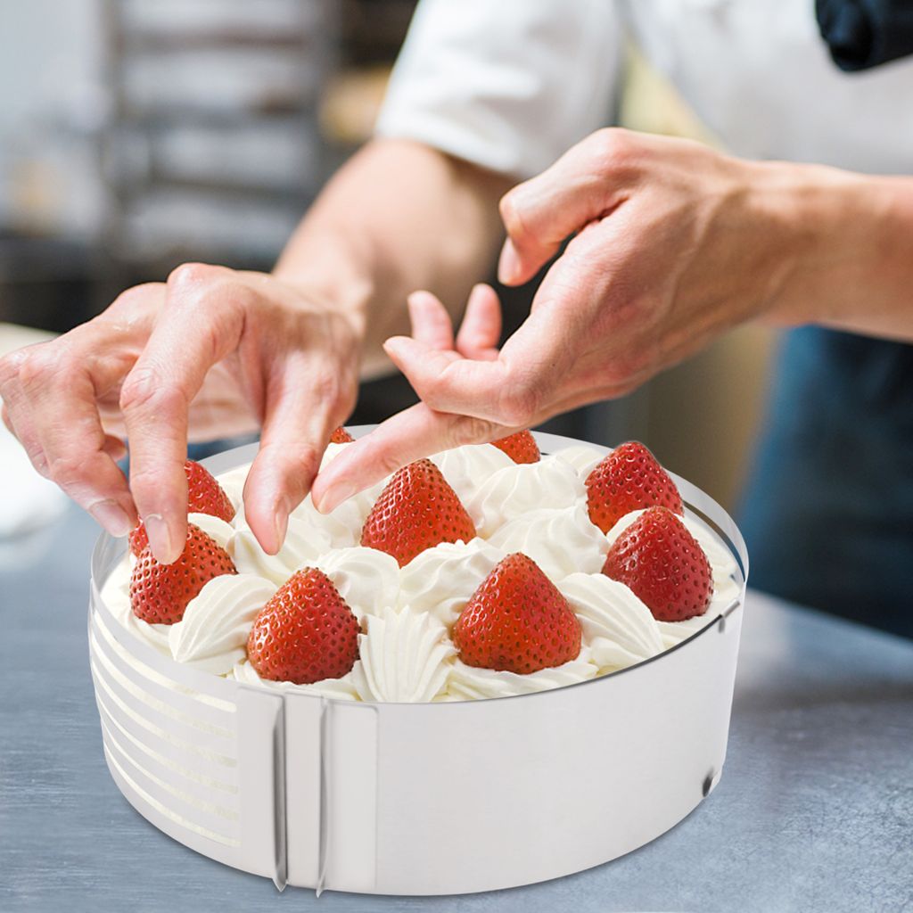 Tortenring-Clips Set - 8 Stabile Edelstahl Clips Für Perfekte Kuchenformen