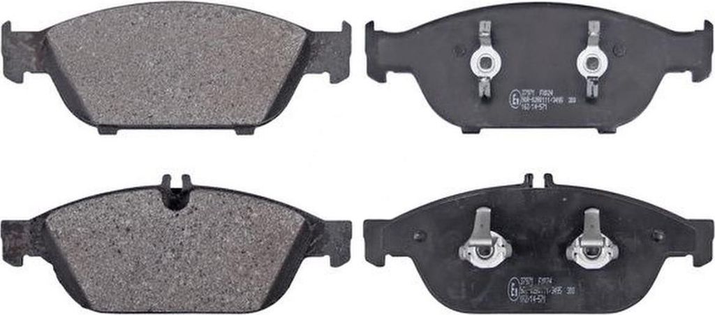 A.B.S. 37971 - Kit pastiglie freno anteriori, compatibile Immagine del prodotto 