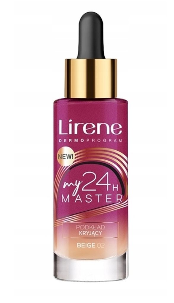 Lirene Fluid My Master Podkład kryjący Beige 02, 30 ml