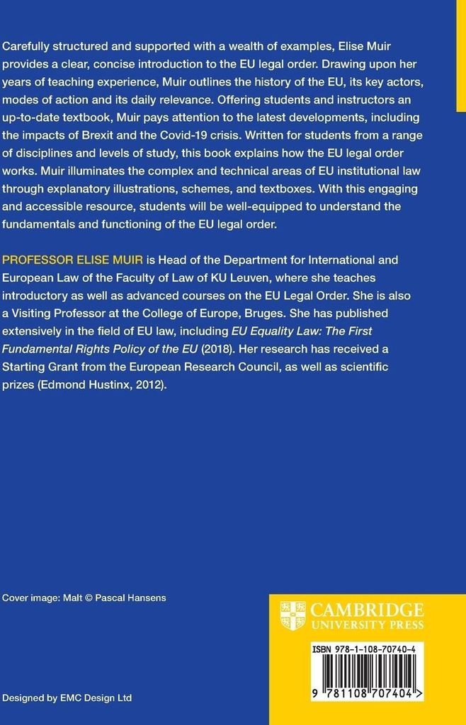An Introduction to the EU Legal Order