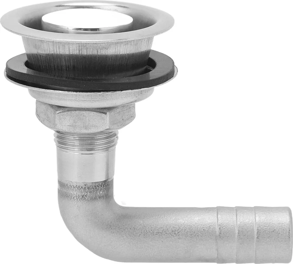 Aération de Réservoir Carburant Bateau 5/8" Inox 316 Coudé 90° Pack 4