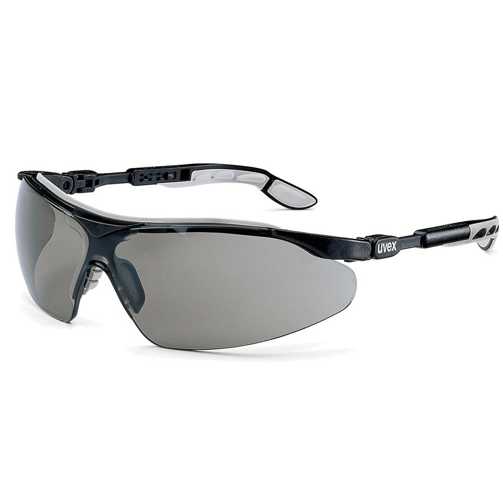 Uvex 9160076, Veiligheidsbril, Grijs, Zwart, Polycarbonaat, Productafbeelding 