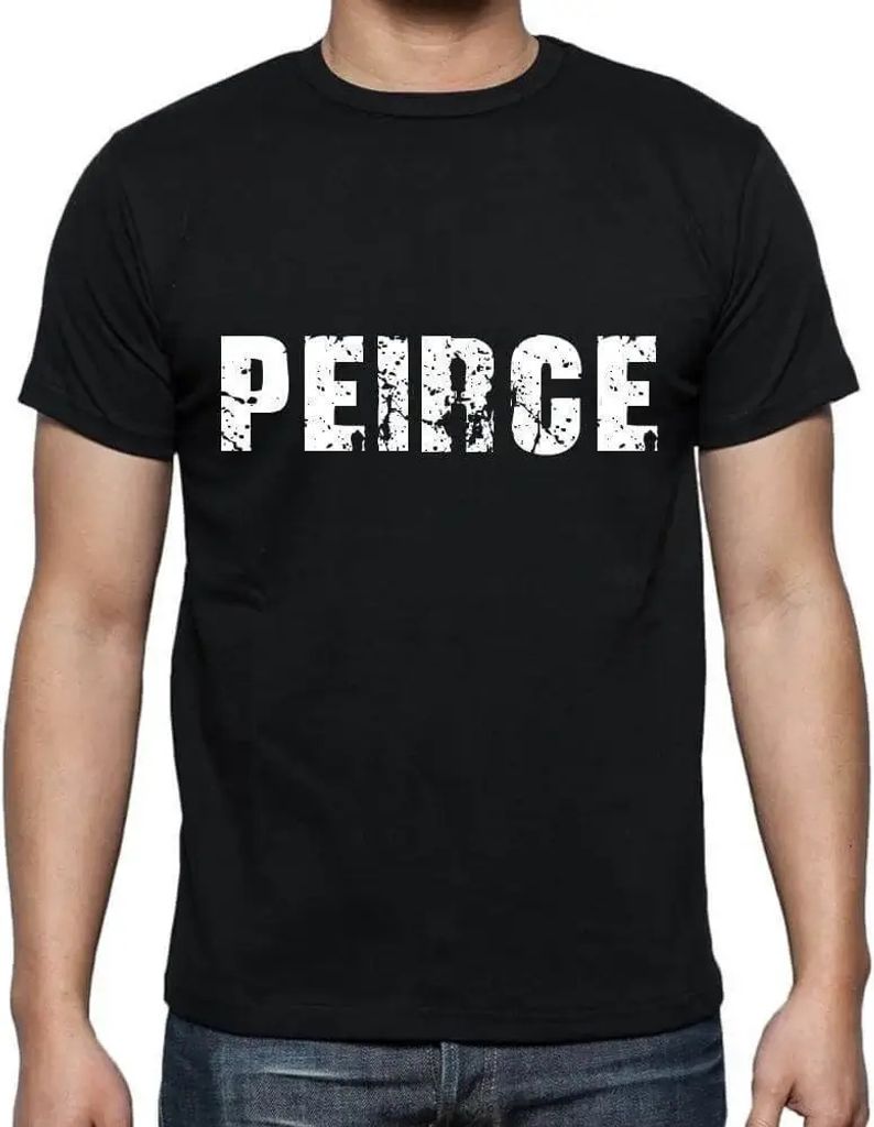Herren Grafik T-Shirt Peirce Öko-Verantwortlich Vintage Jahrgang Kurzarm Lustige Druck Geburtstag Geschenk Mann