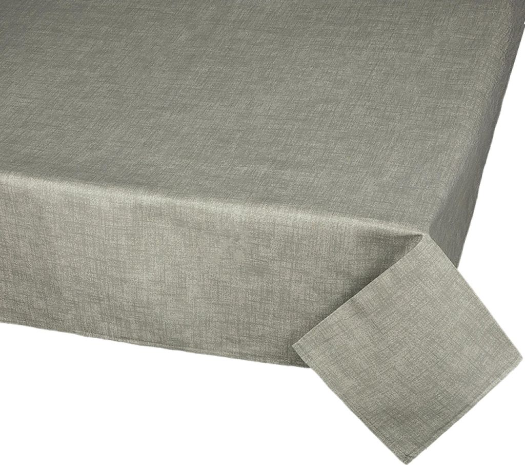 Tischdecke Lada - 120x200 cm - Braun,Grau