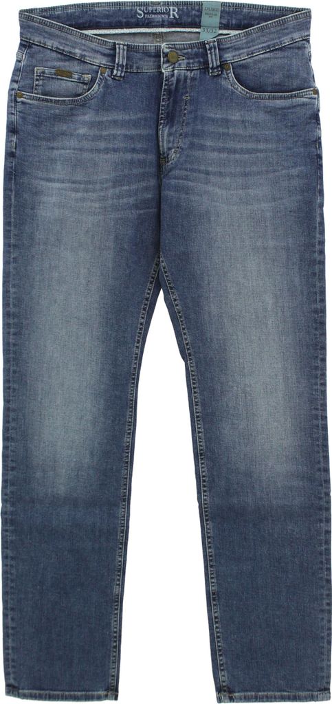 29568 Paddocks, Duke, Herren Jeans Hose, Stretchdenim, midblue, W 38 L 32