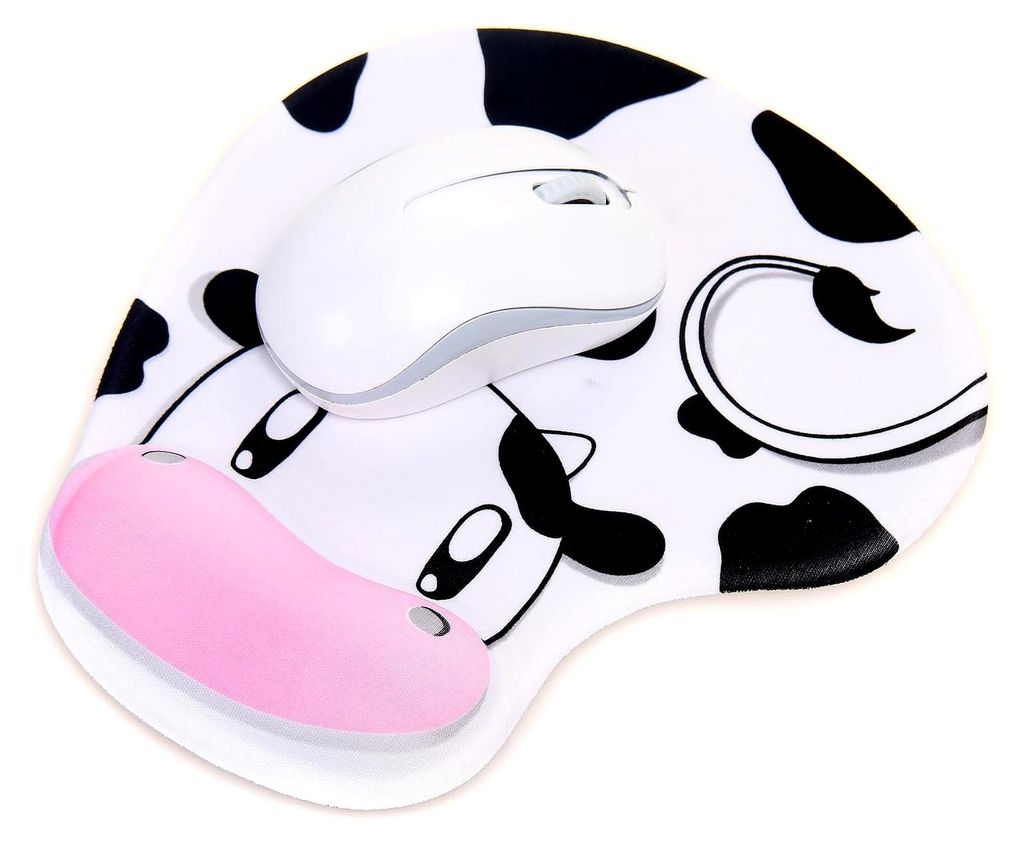 TUKA Handgelenkauflage Mouse pad Ergonomische, mit Gel Gefüllte Handgelenkunterlage, Tier Motiv Gel Mauspad Handauflage, mit Lustigem Cartoon Moti...