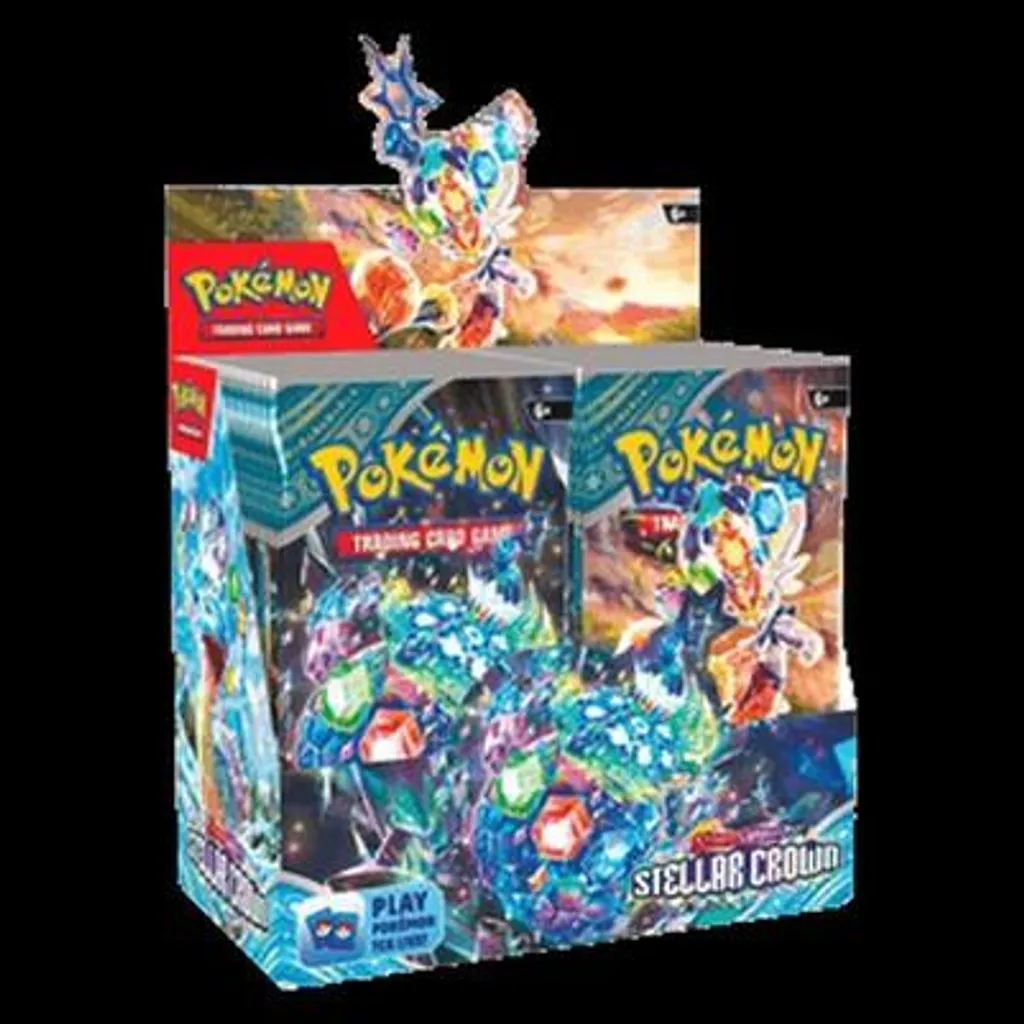 Pokemon Stellar Crown Booster Box - Cartes Téracristal Stellaires FR