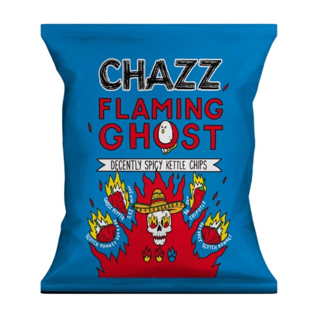 CHAZZ Kettle Chips Flaming Ghost 50g