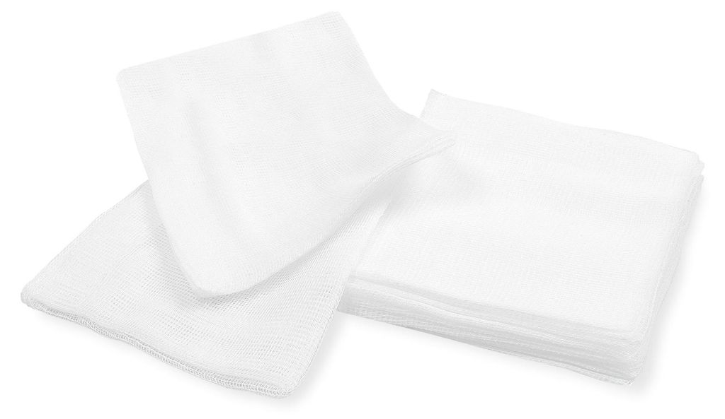 Meditrade BeeSana Vlieskompresse 4-fach 7,5 x 7,5 cm - Produktbild 