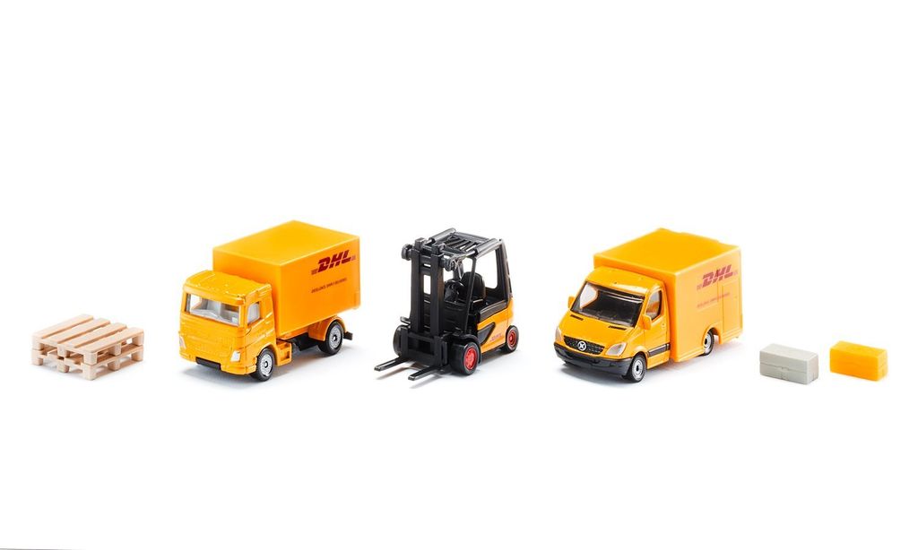 Siku 6335, Logistik-Set, DHL Logistics, 3 Jahr(e), Produktbild 