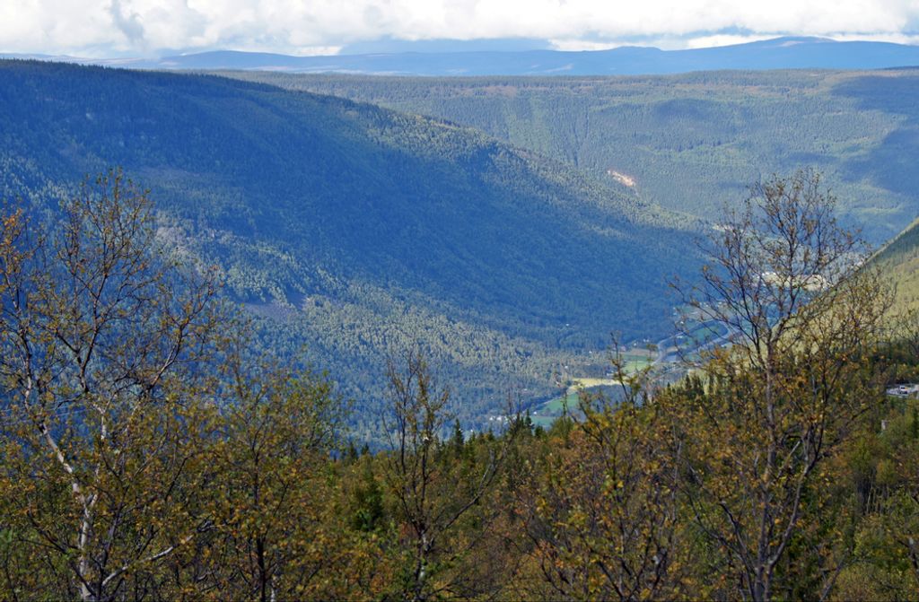 hansepuzzle 71457 - Norwegen Puzzle, 500 Teile, Natur, 46,0 x 30,0cm mit hochwertiger Aufbewahrung, Kartonbox und wiederverschließbarem Beutel