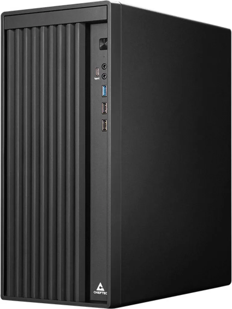 Case PC Compatto Chieftec UNI BS-20B-OP per Home Office e Media Center - 3