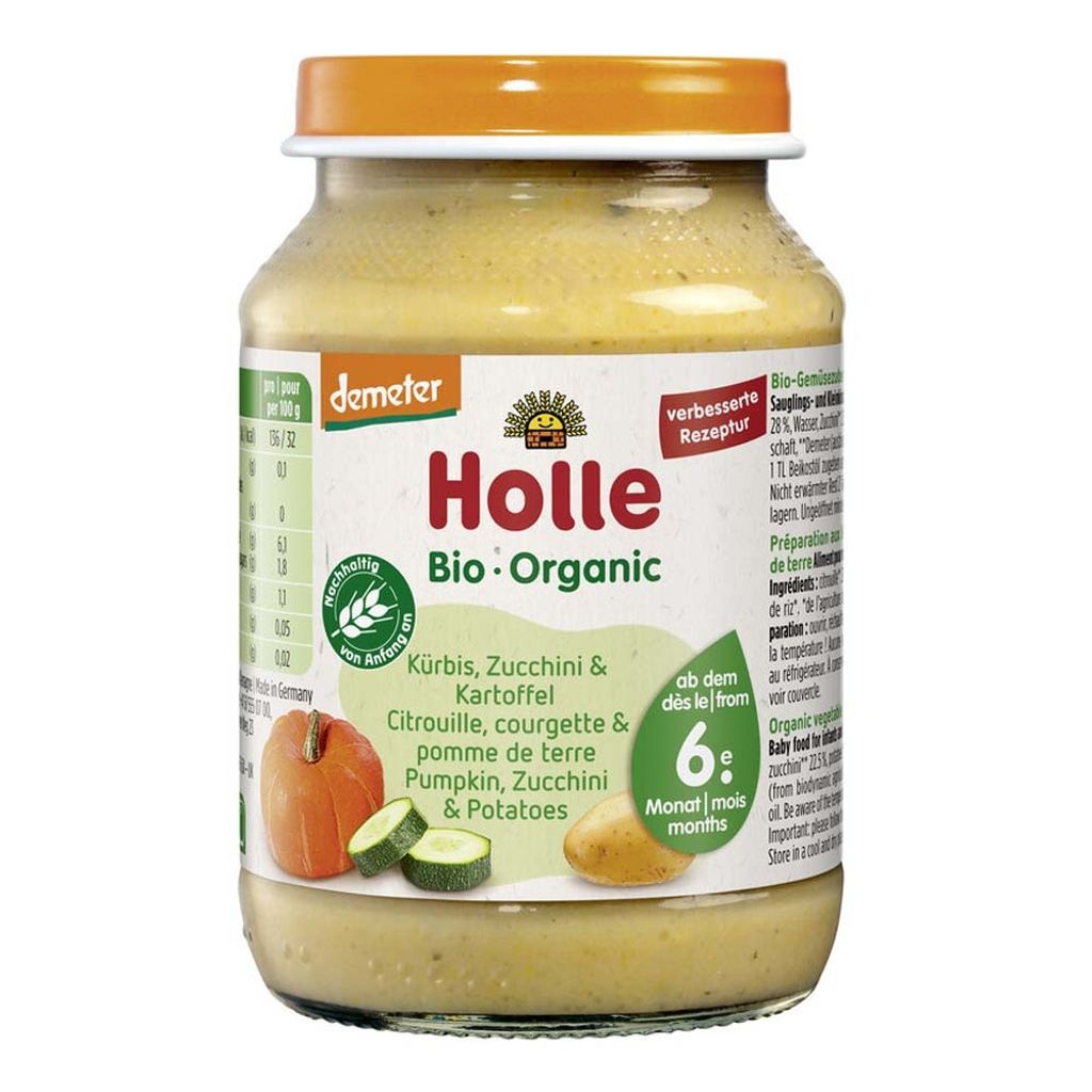 Glas - Demeter Kartoffel, Kürbis & Zucchini 190g Produktbild 