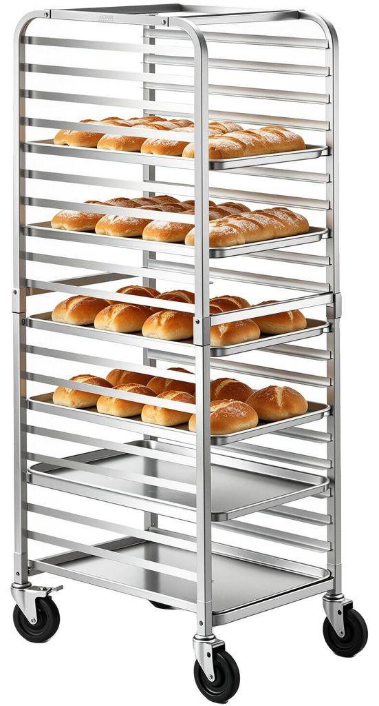 VEVOR Blechregal, 20-stöckiges kommerzielles Bäckereiregal Produktbild 