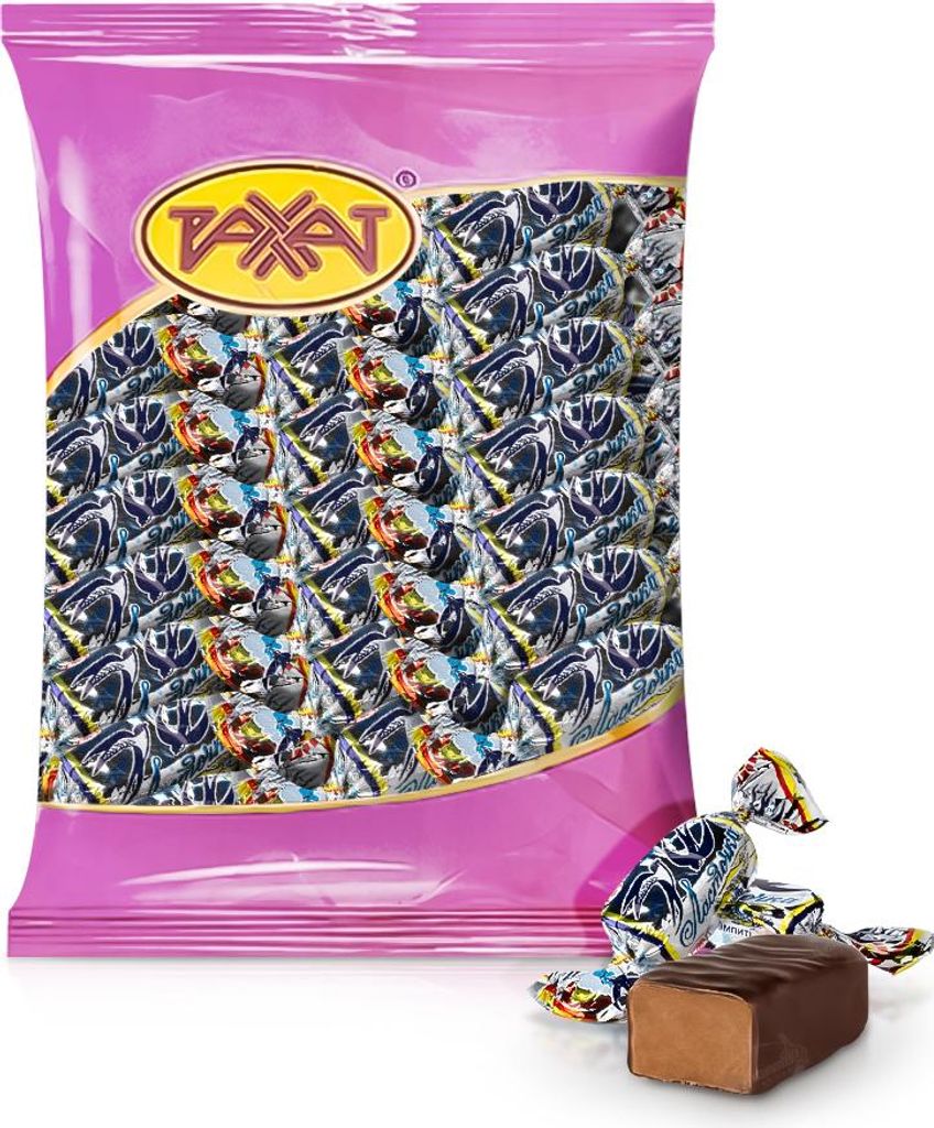 Schokokonfekt - Lastotschka, mit Zitronengeschmack, Rakhat, 150 g
