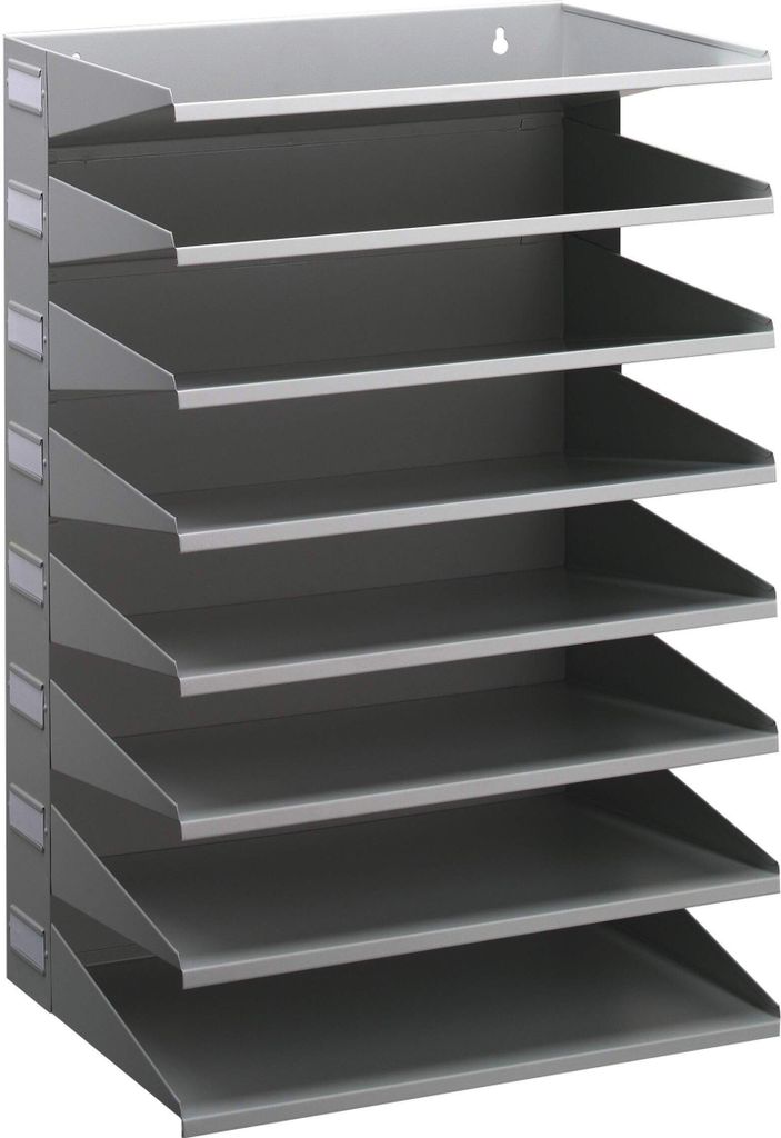 DURABLE Sortierreck 8-tlg. A4, 336110 grau Produktbild 