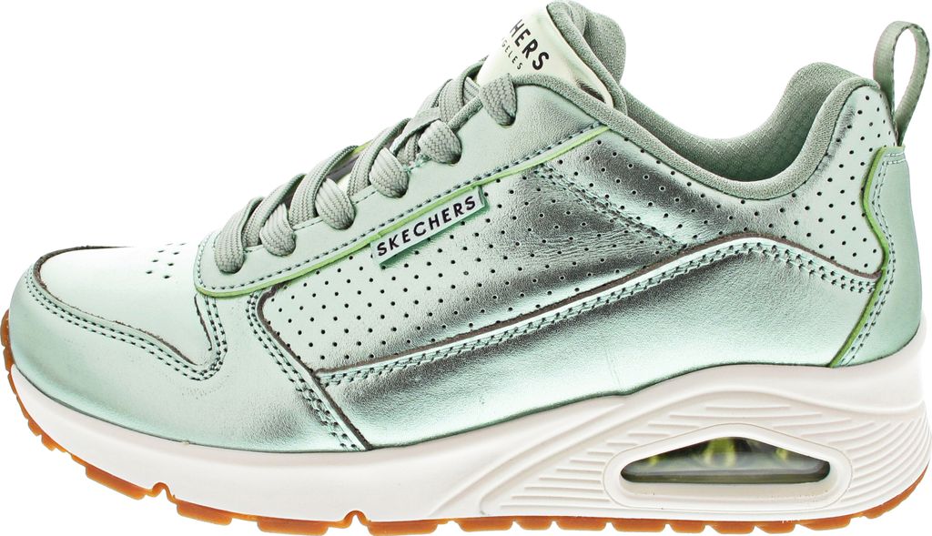 Skechers Uno Metallixs Sneaker Grün Produktbild 