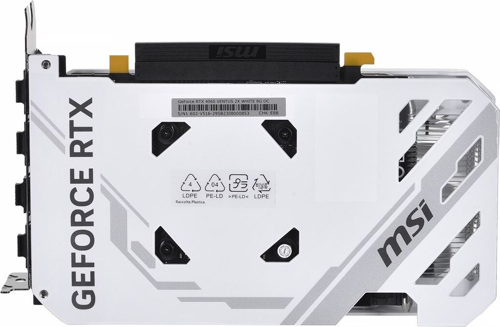 Msi Rtx4060 Ventus 2X White Oc 8Gb Gddr6 Hdmi 3Xdp Produktbild 9