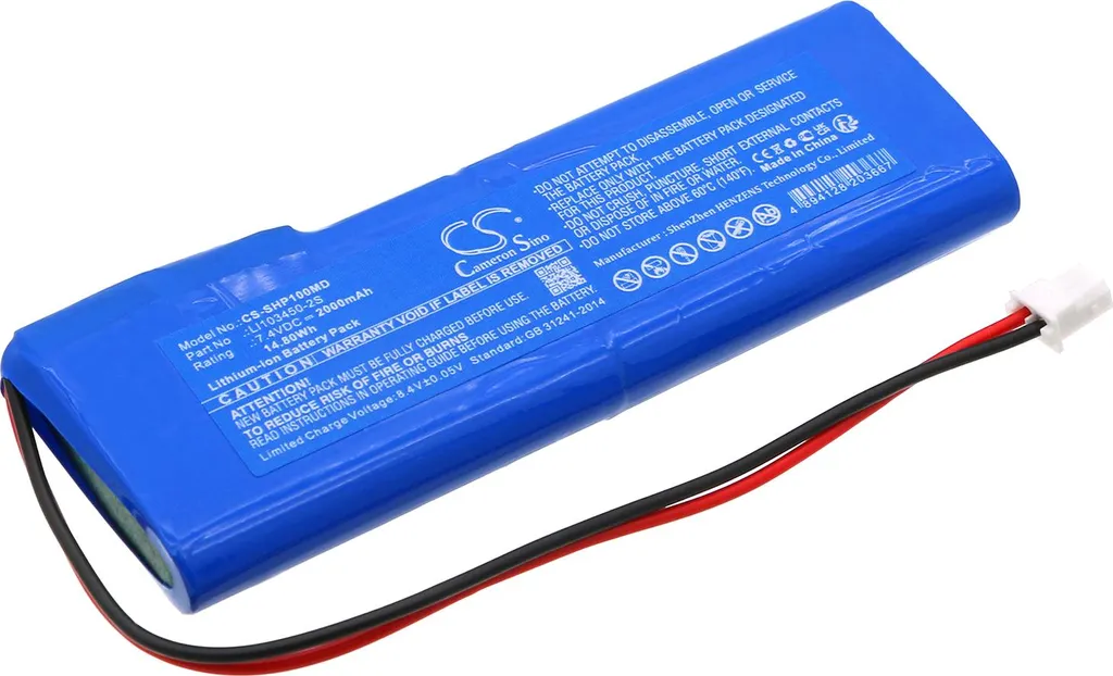 Batterie LI103450-2S : Réparez votre Schiller Argus OXM C défectueux
