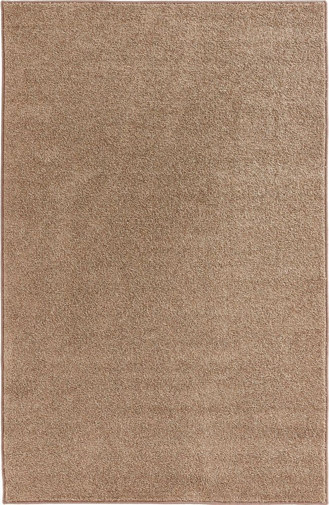 Hanse Home Pure Kurzflor Teppich Pure Braun