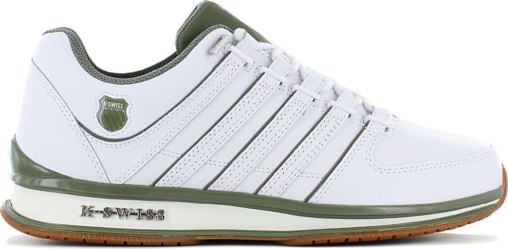 K-Swiss Classic RINZLER - Herren Sneakers Schuhe Leder Weiß Produktbild 