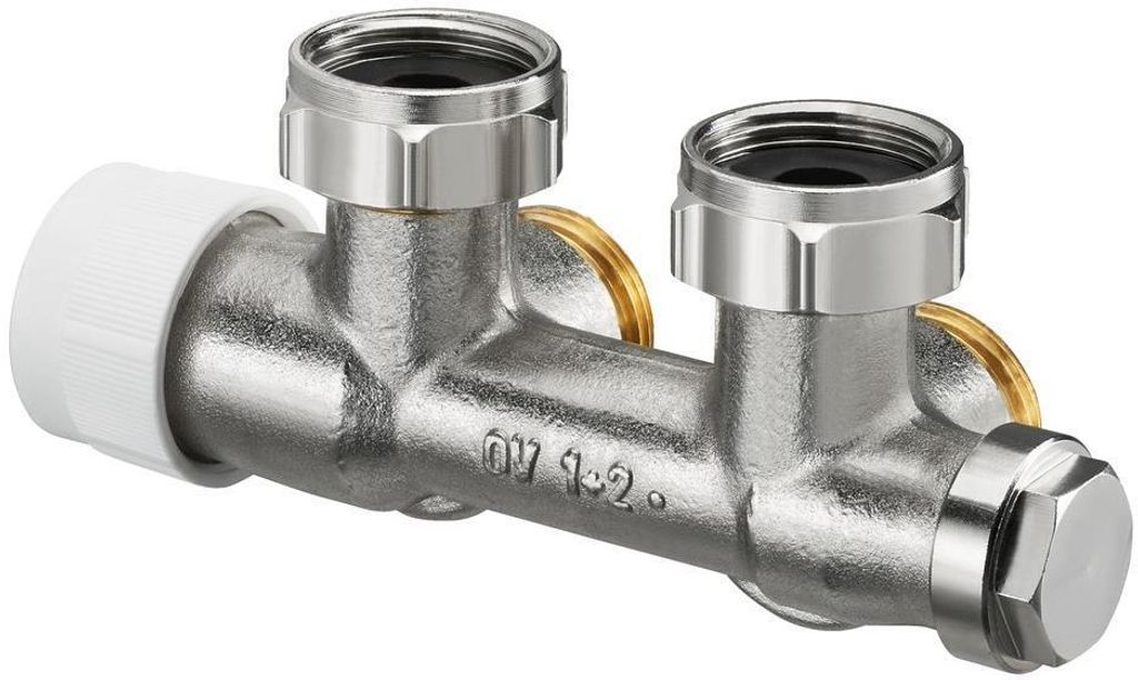 Oventrop Multiblock T Eckform Ein-/Zweirohr 1/2" IG x 3/4" Immagine del prodotto 