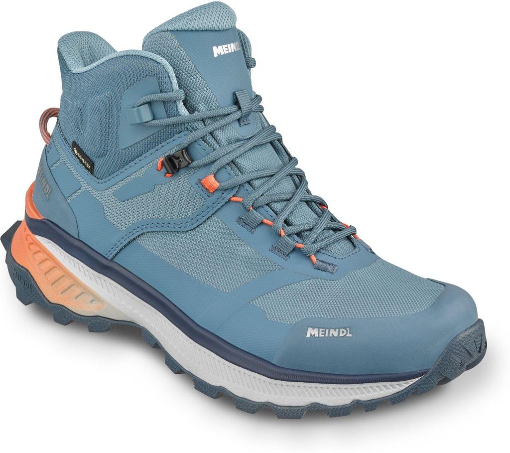 Meindl Tahoma Lady Mid GTX Damen Wanderschuh Eisgrau/Orange Produktbild 