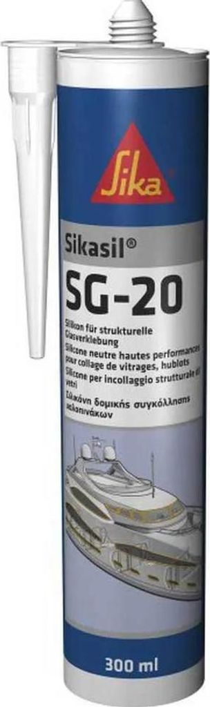 Sika Silikon Sg20-dichtmittel 300ml Durchsichtig Durchsichtig One Size