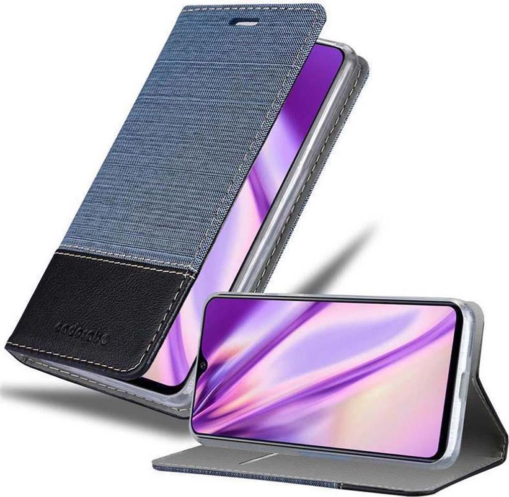 Cadorabo Hülle für Vivo Y91C Schutzhülle in Blau Handy Hülle Etui Book Case Cover
