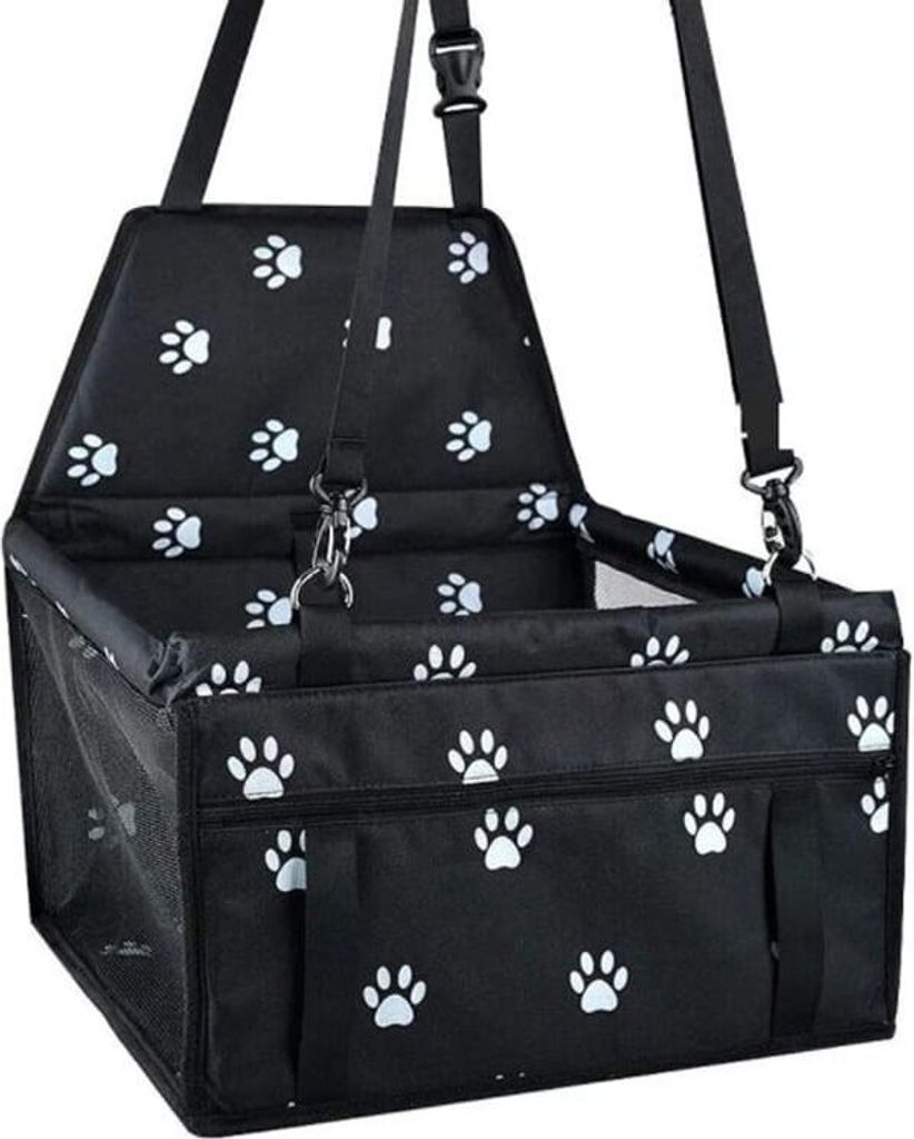 Auto Transportbox für Hunde - Schwarz - Hundebox - Faltbar Produktbild 1
