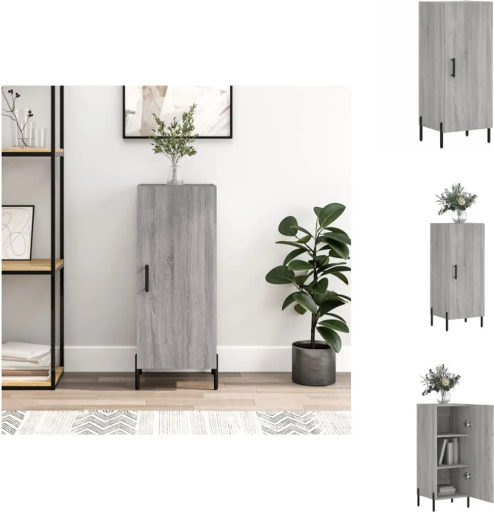 vidaXL Credenza Grigio Sonoma - Organizza la tua Casa con Eleganza