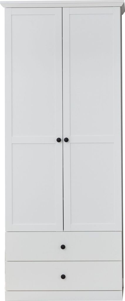 trendteam Wohnen Garderobenschrank BrandsonBaxter Weiß Produktbild 