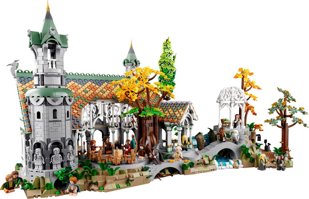 LEGO ICONS 10316 Rivendell WŁADCA PIERŚCIENI FRODO Zdjęcie produktu 