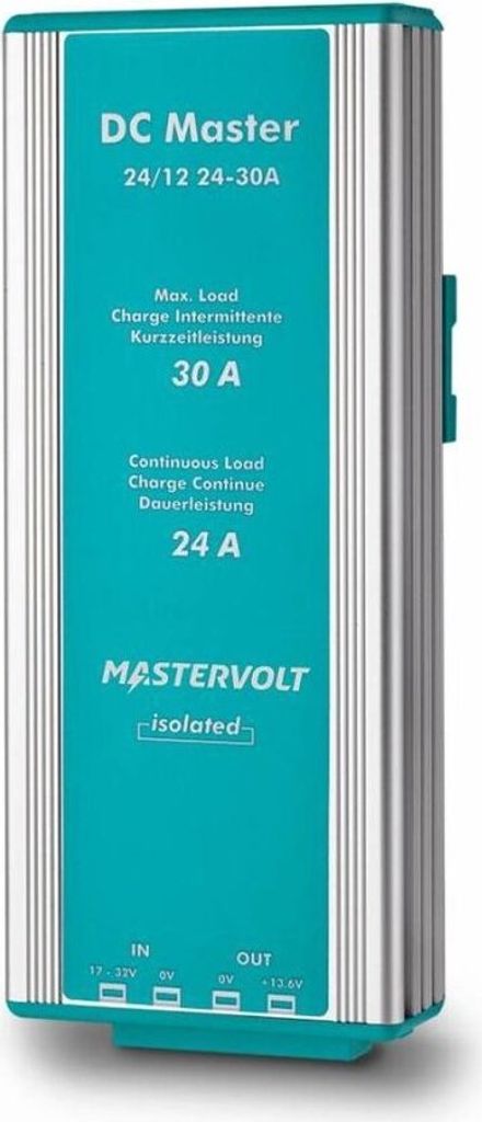 Mastervolt Isolierter DC-Master 24/12-3 Isolierter DC-Master 24/12-24