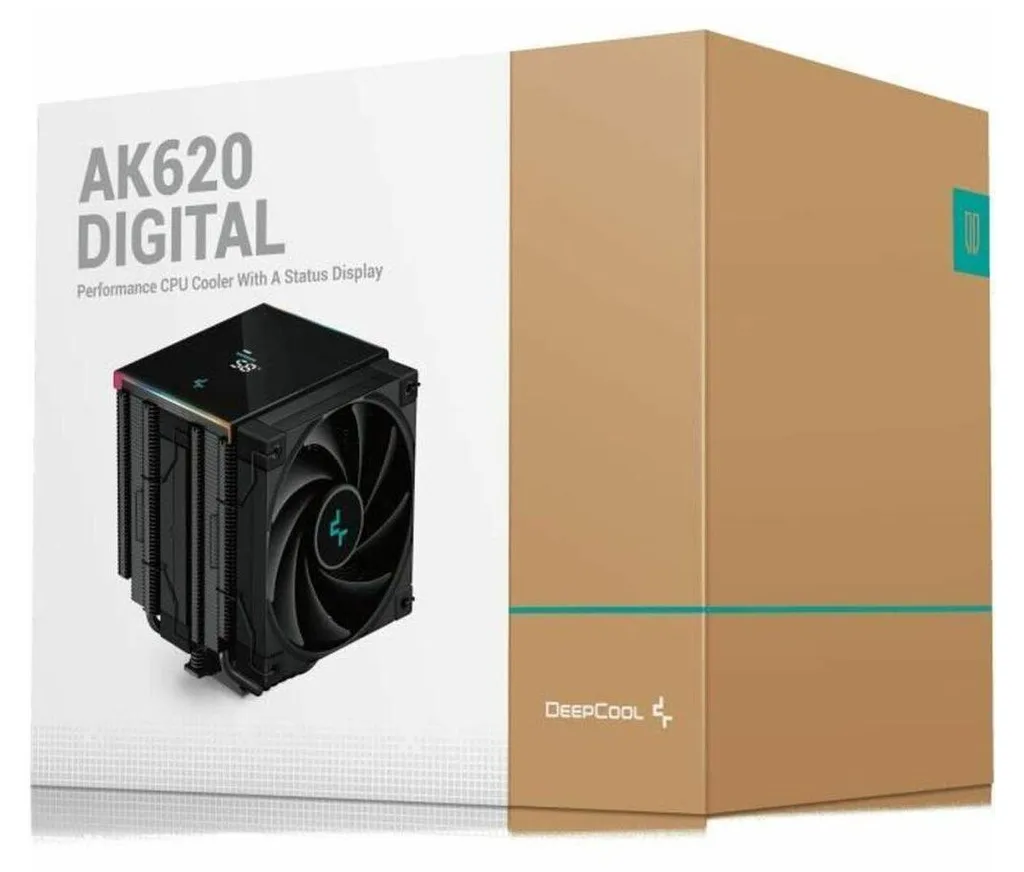 Refroidisseur CPU Deepcool AK620 DIGITAL pour Gaming Intense et Travail - 5