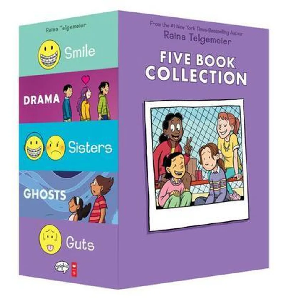 Raina Telgemeier 5 Books : gérez le stress et l'école avec ces BD cultes