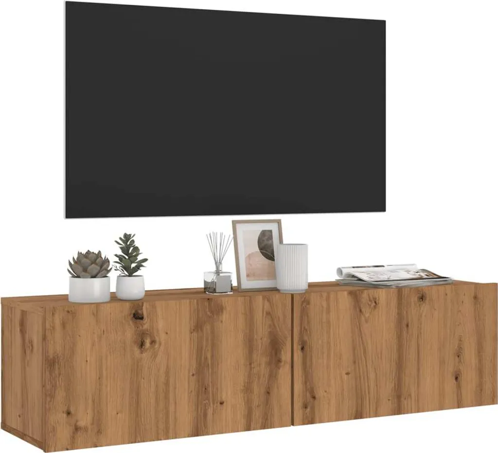 Maison Exclusive Mobile TV Rovere Artisan 120x30x30 cm - Design Sospeso