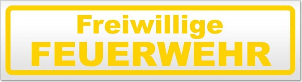 Freiwillige Feuerwehr Magnetschild Schild magnetisch
