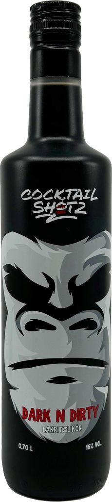 Cocktail Shotz Dark n Dirty Lakritzlikör Lakritzschnaps Produktbild 