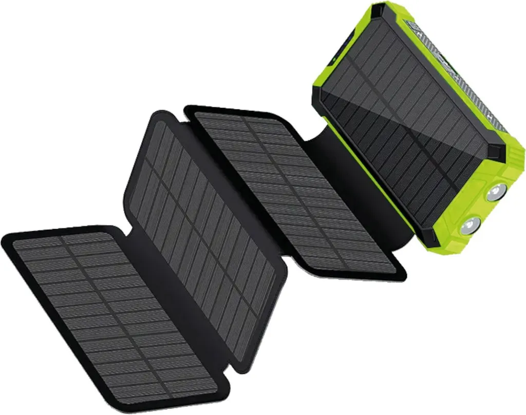 Batterie Externe Solaire 20000mAh RealPower : Fini les Pannes de GPS